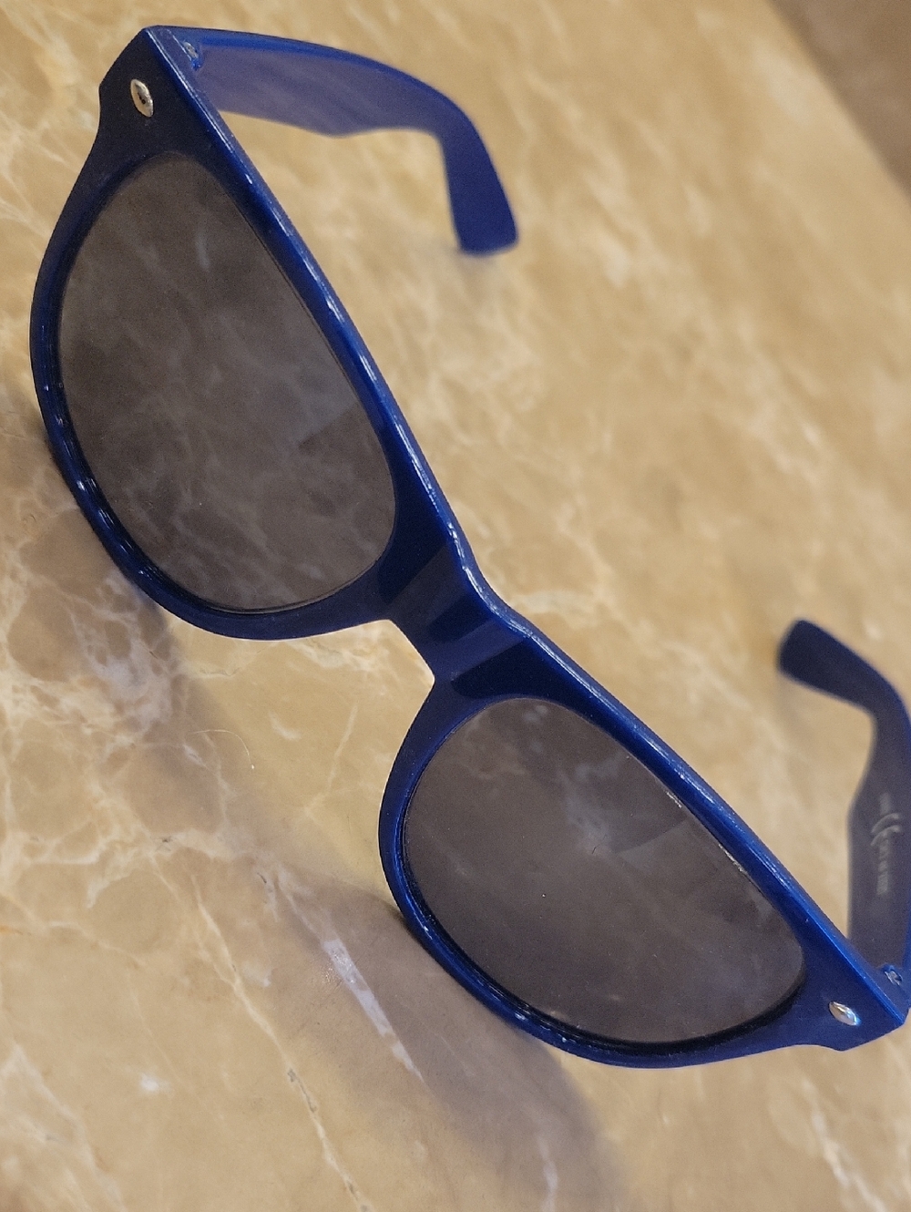 Ray-Ban-like Blue Frame Black Lens Sunglasses